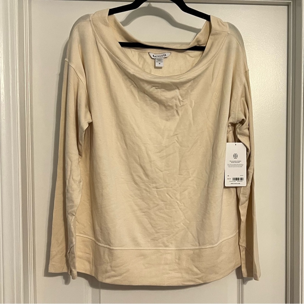 Athleta Studio Barre Sweatshirt 1X